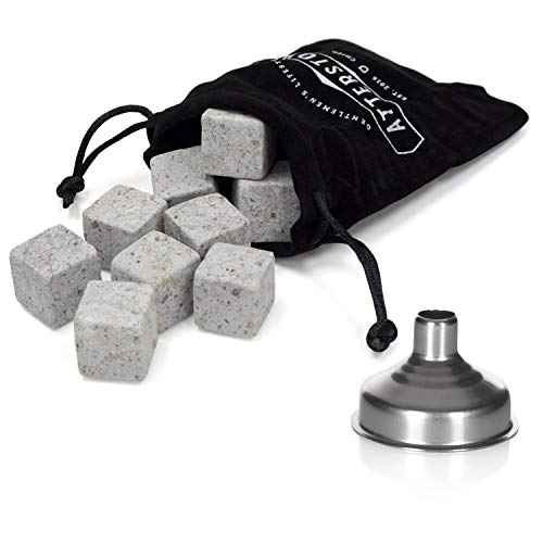 Atterstone Whiskey Decanter Set Globe Decanter Whiskey Decanter Sets For Men Decanter Globe Set Great Gift Bourbon Decanter Scotch Decanter Sets 850 Ml Includes 2 Glasses Whisky Funnel #TOP7