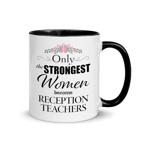 DesiDD Strong Women Reception Teacher Mug 11oz