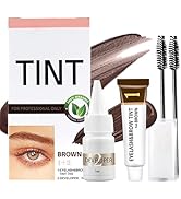 2-In-1 Eyelash &amp; Eyebrow Color Kit, Professional Lash &amp; Brow Color Kit, Waterproof and Quick-Dryi...