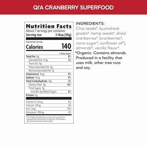 Nature'S Path Qi'A Superfood Chia, Buckwheat & Hemp Cereal thumb #5