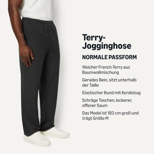 Amazon Essentials Herren Regular Fit Weiche Baumwolle Sweathose mit offenem Beinabschluss – Bild 4