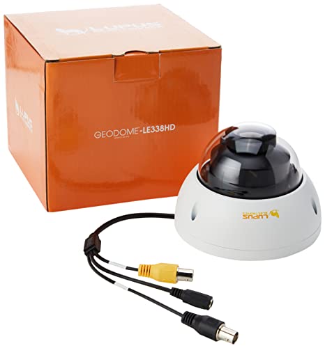 Lupus Electronics Geodome, LE 338HD wetterfeste Vario-Domekamera mit 1080p Auflösung und 30 m Nachtsicht, 13310