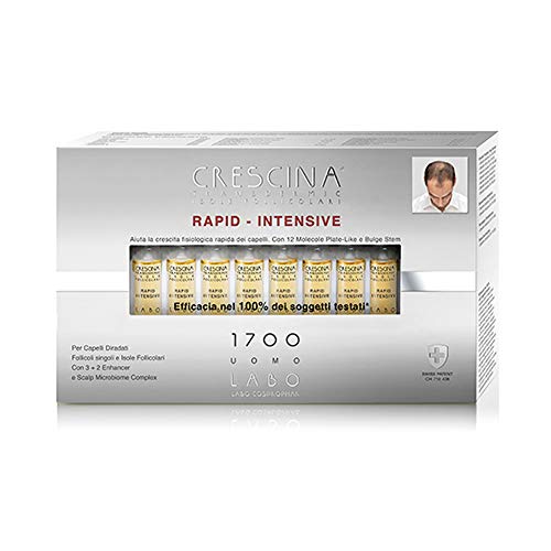 Crescina pour la pousse des cheveux 1700 Homme formule intensive
