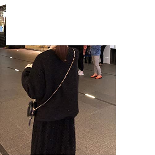 LIUDAINC Jaqueta de treino, elegante slim curto outono estilo caot renda pathchwork tweed jaquetas e