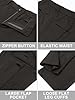 Comdecevis Mens Casual Cargo Pants Elastic Waist S... #4