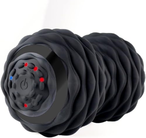 Uranus シェイプツインボール 振動マシン スポーツシェイプアップ器具 (ブラック)