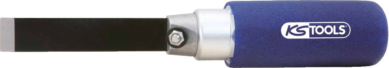KS Tools 140.2248 Cepillo de mano con sistema de cambio rápido, 130 mm
