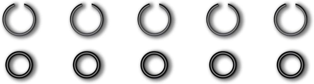 86730 JCCK385 Just Clips 3/8" Snap Rings & O-Rings for Cordless & air Impact Wrenches Including IR, CP, & All Brands. Includes The ClipKey Snap Ring Installation Tool (5 Snap Rings & 5 O-Rings)