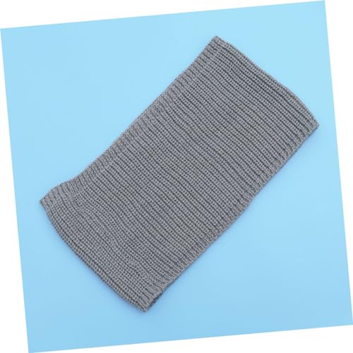SAFIGLE Men's Winter Scarf Knitted Neck Warmer Comfortable Soft Yarn Light Weight Neckerchief for Both Sides3