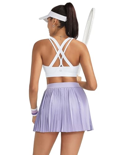 Image of RUNNING GIRL Sports Bras for Women,Seamless Strappy Sports Bra High Support Crisscross Back with Removable Pads