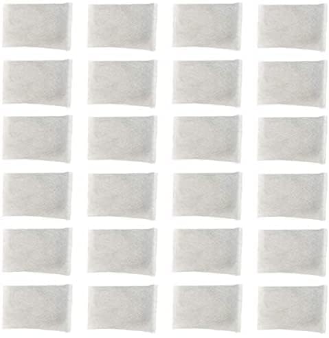 Green Piece® 24 Pack of Distiller Filters (Made in USA) Made from Activated Charcoal. Works Great for Megahome and Many Other Countertop Distillers