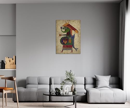 Poster art surréaliste 40x55cm tableau toile pour mur