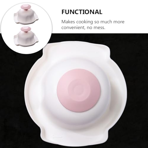 Protector de manos rosa para picar alimentos de forma cómoda y sin cortes, 3 piezas 5