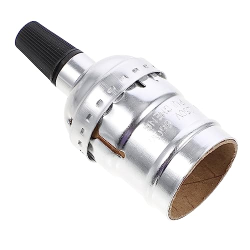 HOMSFOU 2pièces Douille à Vis Métallique Adaptateur De Lampe Douille Filetée Pour Suspension