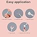 150pcs Soft Nail Sponges for Ombre, with 1 Grabbing Pen & 1 Mixing Spoon Manicure Nail Art Tools and Accessories Supplies for Home DIY & Salon Use