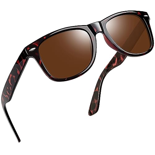 Image of Joopin Square Sunglasses Polarized UV400 Designer Sun Glasses Men Women | Oversized, Plastic Frame, Retro, Vintage, Unisex, Trendy Shades for Driving, Party, Fishing, Business, Costume