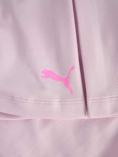 Image of PUMA Girls' 2 Piece Set, Short Sleeve Cotton Jersey T-shirt & Matching Skort