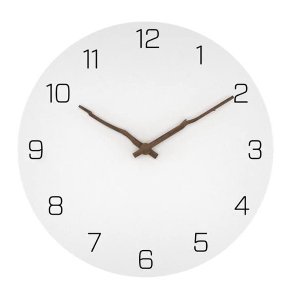 Horloge murale de salon créative et muette de 30 cm de diamètre pour la maison
