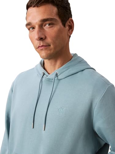 Image of Calvin Klein Men's Monogram Logo Fleece Hoodie