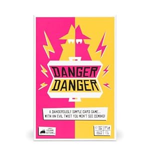Danger Danger by Exploding Kittens: A 10 Minute Team Card Game – Outwit, Outplay, Outscore! – Ages 7+ – Family Card Game
