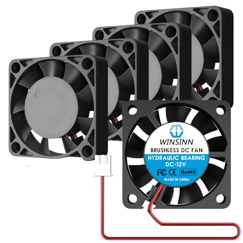 WINSINN 40mm 12V Fan - Hydraulic Bearing 5000 RPM 4010 Cooling Fan Replacement for 3D...