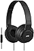 JVC HA-SR185-B-E Extraleichter On-Ear Kopfhörer mit 1-Tasten-Fernbedienung und Mikrofon Kompatibel mit Apple und Android Smartphones, Tablets, eReaders, MP3s, PCs, Laptops, Netbooks, HiFis - Schwarz