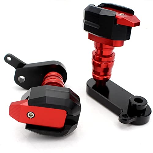 Cadre curseur pour Kawasaki ZX-6R 2009-2012 : protection antichute rouge