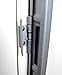 File Cabinet Locking Bar. Fits 4 Drawer File Cabinets. Includes Cobalt Drill Bit. (Gray)