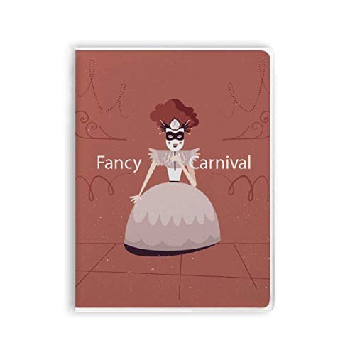 Carnaval de Venise couverture souple pour femme carnet de voyage italie et illustrations masques