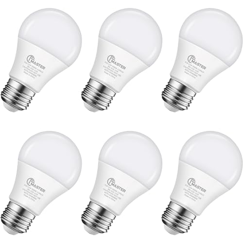 JIANGSILING A19 LED Light Bulb 75W Equivalent LED Bulb 11W 5000K Daylight 1100 Lumens Non-Dimmable Light Bulbs CRI 85+ No Flicker E26 Base Bulbs for Home Office 6-Pack
