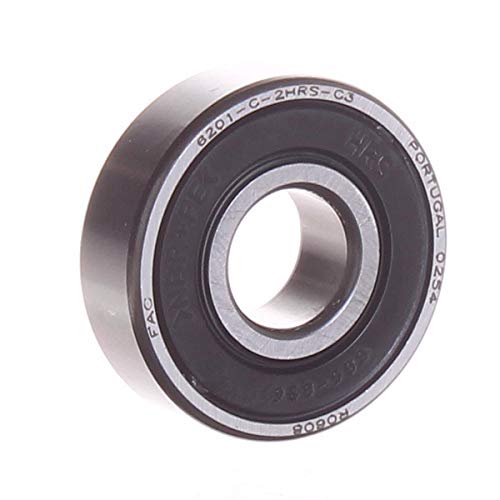 Fag 6201-C-2Hrs-C3 - Cuscinetto A Sfere Scanalato Monopetto, Diametro Foro 12 Mm, Diametro Esterno 32 Mm, Velocità Massima