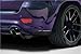A Pair Rear Bumper Side Corner Compatible with Jeep Grand Cherokee SRT SRT8 2011-2022 Splitters Aprons Diffuser Spoiler Lip Glossy Black