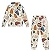 YECARYPOD Colorful Cow Print Boys Girls Zip Up Hoodie and Sweatpant Set for Kids 2 Piece Outfits Pants Set Active Sweatsuit Fashion Tracksuit Long Sleeve Pullover Sweatshirt Jogger Pants