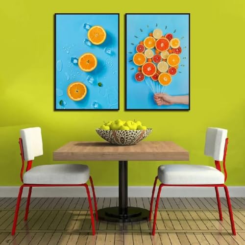Décoration murale grand format 60x80cm pour relooker un restaurant vide - 3