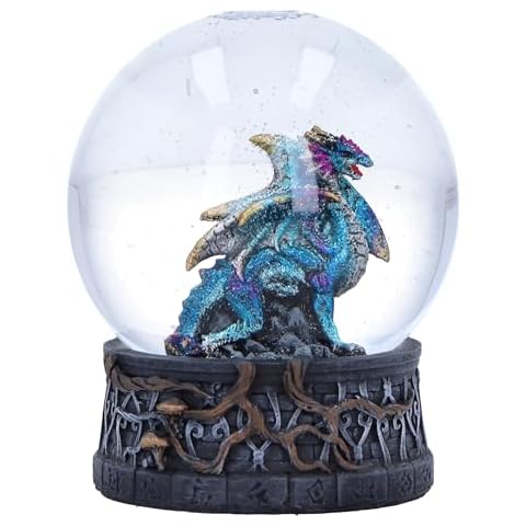 Nemesis Now 10cm Blue Dragon Snow Globe Cover