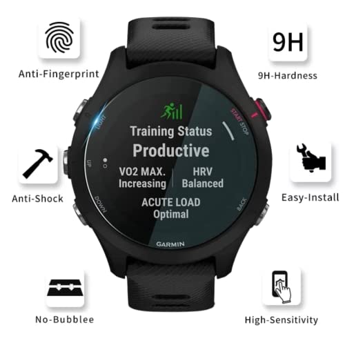 PHONILLICO Vetro temperato per Garmin Forerunner