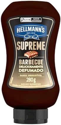 Molho Barbecue Defumado Hellmann's Supreme Squeeze 280g