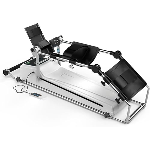 Image of Lower Limbs Rehabilitation Trainer, Electric Knee Replacement Recovery Aids with LCD Display and Remote Control, Automatic Over-Torque Reverse Function for Leg Exerc