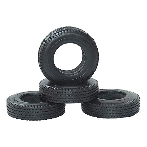 WEIZEU RC Kletteranhänger, 4 Stück RC-Auto-Gummireifen Cover