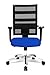 Produktbild Topstar X-Pander 959TT380, Bürostuhl, Schreibtischstuhl, inkl. höhenverstellbare Armlehnen, Netzbezug, Bezugsstoff, blau/schwarz