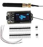 DIYmalls 915 MHz ESP32 LoRa 32 V4 Development Board + 915MHz LoRa Antenna for Meshtastic IOT Lora...