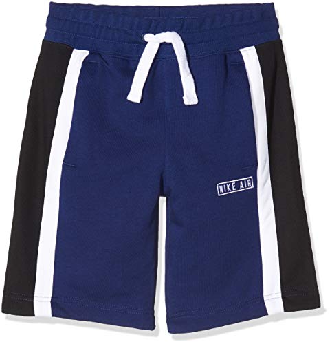 Nike Big Boys 8-20 Colorblock Shorts, Blue Void/White/Black BV3600 492 (XL)