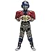 Disguise Orion Transformers One Costume, Official Transformers Animated Movie Optimus Muscle Costume for Kids, Child Size (7-8)
