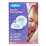 Lansinoh Nursing Pads Stay Dry 60 Each ( Pack of 2)
