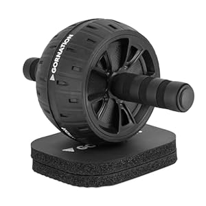 Bauchroller, Ab Wheel, Bauchtrainer für zuhause mit komfortablen Kniepads, Core und Bauchmuskeltraining, für alle Fitnesslevel, Abs trainer, Ab Roller für Bauchtraining