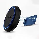 Ytaland - Supporto magnetico da auto per OOONO CO-Driver NO2, resistente supporto in ABS con forti magneti integrati, compatibile con rilevatore di autovelox OOONO NO2 (blu)