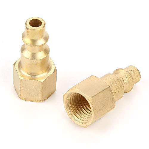 Conector de compressor, 10 peças, adaptador pneumático de 1/4