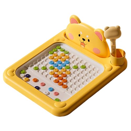 Planche à dessin magnétique pour enfant avec perles et stylo