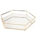 Vintage Glass Tray for Decoraive/Vanity/Perfume/Jewelry Trinket Countertop Holder Dresser Cosmetic Organizer Ornatte Bathroom Dish Display