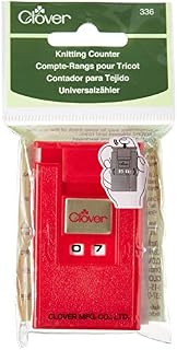 Clover Knitting Counter, 3.42 x 8.55 x 15.03 cm